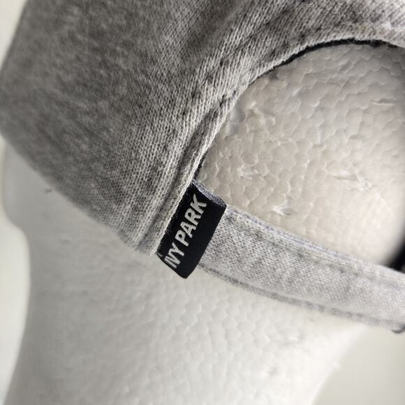 Ivy Park Hat Cap Adults Unisex Logo Spell Out Gray Adjustable - Picture 5 of 8
